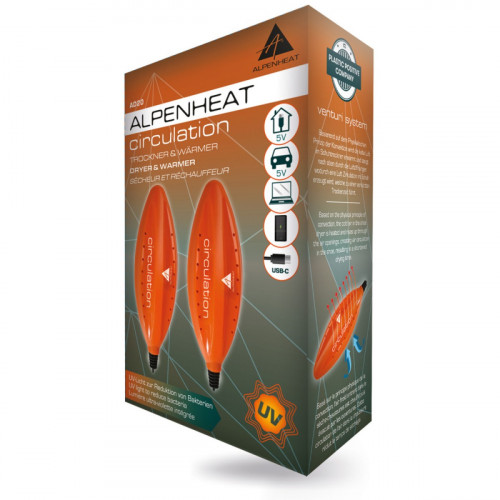 Изсушител с UV за обувки Alpenheat Circulation с USB AD20 Изсушител с UV за обувки Alpenheat Circulation с USB AD20